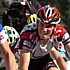 Frank Schleck behind Michael Rogers during the 6th stage of the Tour de Suisse 2005